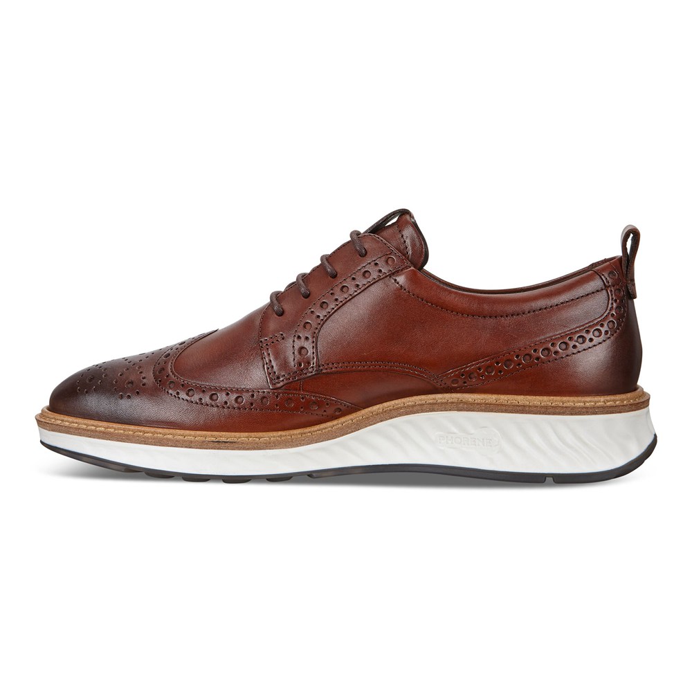 Zapatos De Vestir Hombre - ECCO St.1 Hybrid - Marrom - JFC481026